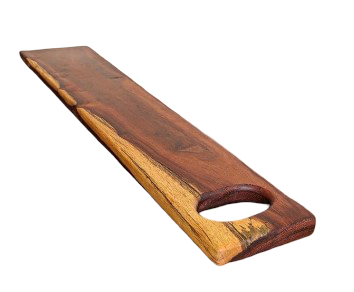 Tabla de Quesos Artesanal Tallada a Mano en Madera