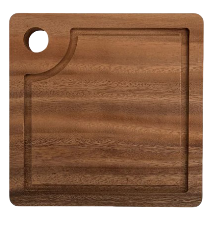 Tabla de Quesos Artesanal Tallada a Mano en Madera