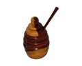 Mielera Artesanal Tallada a Mano en Madera